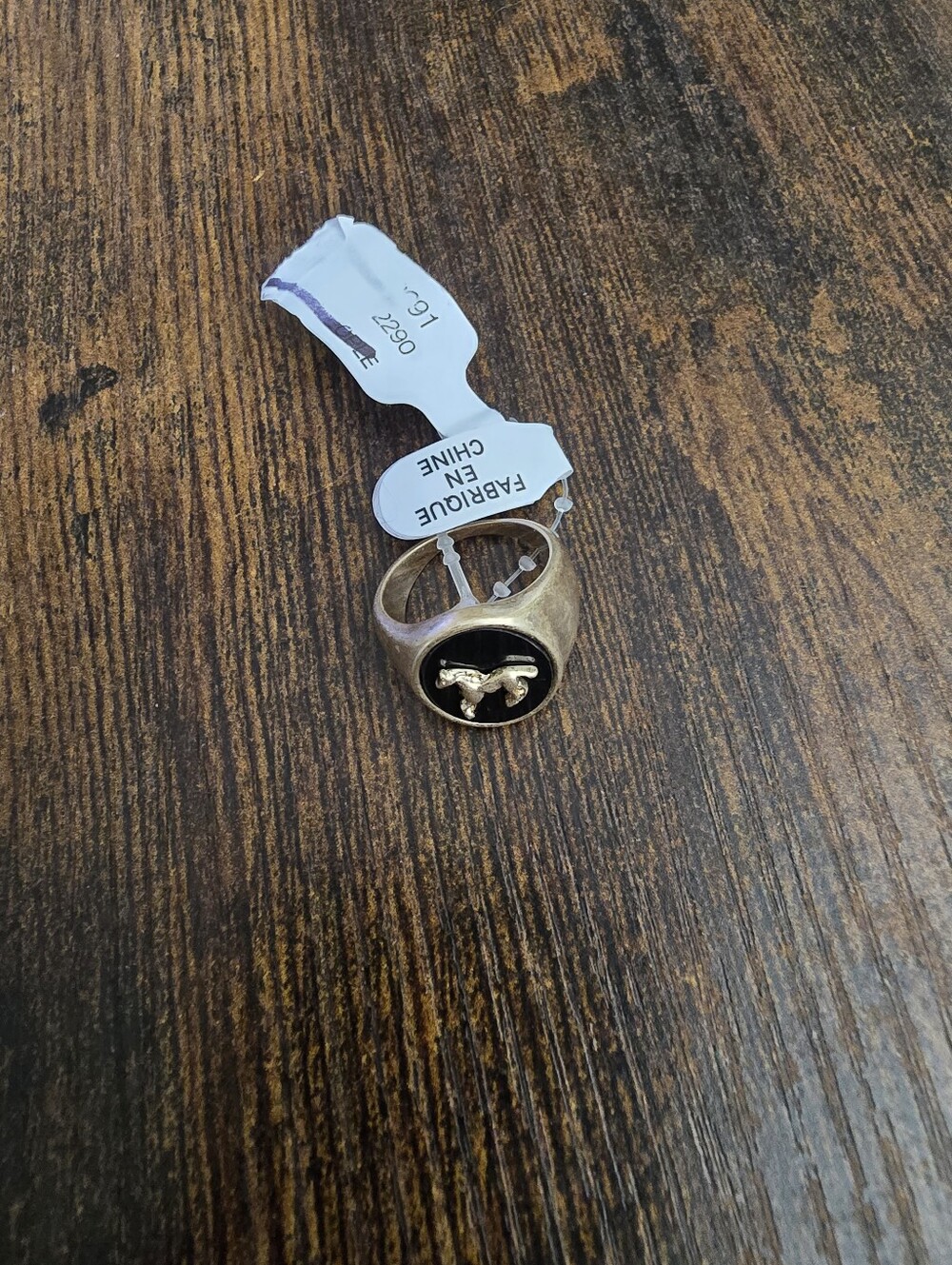 NWT! Free People, Animal Ring, Horse, Size 6 MSRP$14
